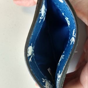 Coach Bags - Coach Leather Blue Floral Flower Card Case Wallet Coach Bags - Coach Leather Blue Floral Flower Card Case Wallet